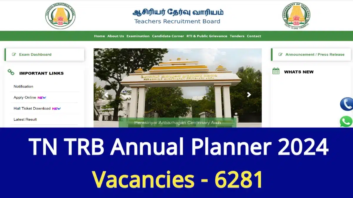 TN TRB Annual Planner 2024